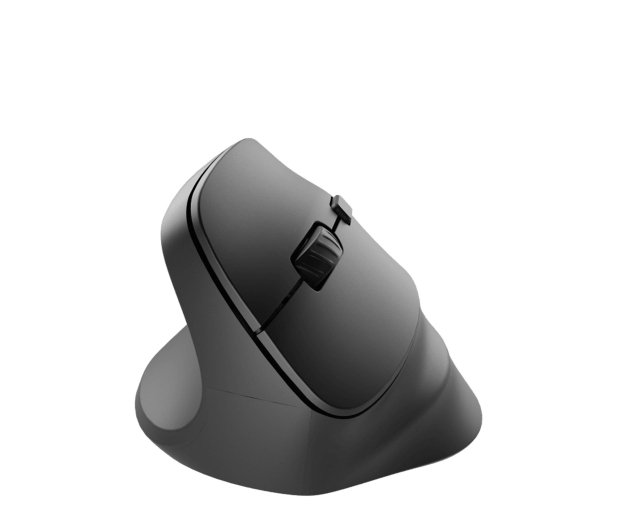 NATEC MYSZ WERTYKALNA CRAKE 2 BEZPRZEWODOWA BLUETOOTH 5.0+2.4GHZ 2400DPI DLA LEWORĘCZNYCH CZARNA NMY-2049 - 1370628 - zdjęcie 3